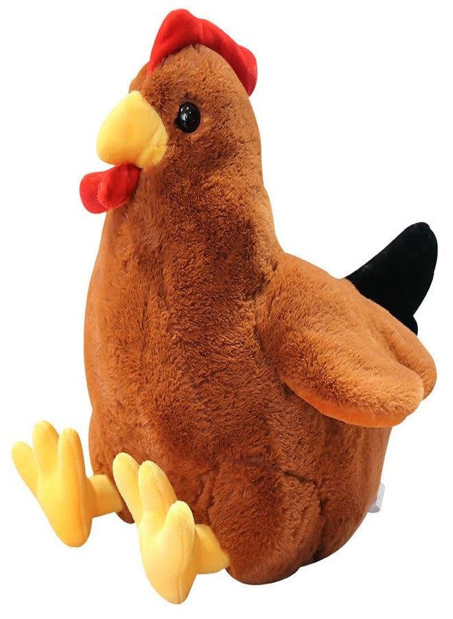 Ryttir Large Chicken Plush - 17.7" Extra Soft Chicken Stuffed Animal Hugging Pillow with Rotund Belly,Safety Nursery Decor & Sensory Comfort,Cuddle Companion for Kids(Christmas Gender Neutral Gift) - Image 1